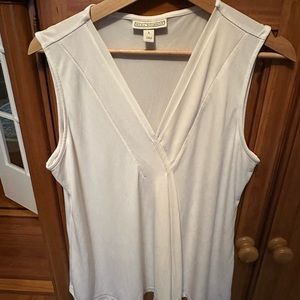 White Dana Buchanan blouse